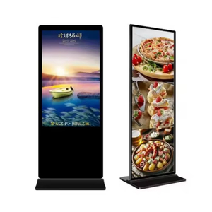 Écran publicitaire LCD tactile Android extérieur personnalisé de 85 pouces avec support au sol pour magasins de détail, métros et centres commerciaux - Product Image 4