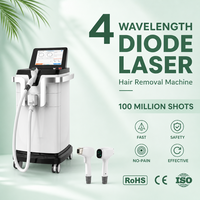 Machine d'épilation au laser à diode à prix de gros, 808nm 755 940 1064nm, quadruple longueur d'onde, refroidissement par glace, indolore