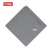 RHEINZINK Ubin Shingle Persegi, Pelapis Dinding, Pengunci Atap Seng Titanium