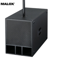 Sistema de Altavoces de Columna Activos Profesionales MALOX LA-415, Personalizables, con Garantía de 2 Años, Sonido Portátil para Eventos en Vivo