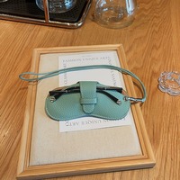 Étui à lunettes personnalisable avec cordon de cou pour sac à lunettes portable - Housse de protection pour lunettes de vue