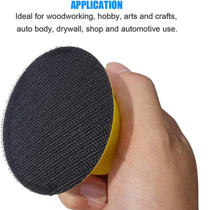 Vòng tay chà nhám Pad 5in khối mài mòn miếng đệm cao su Sanding Pads cho các ứng dụng khác nhau - Product Image 2