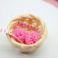 Maison de poupée 1:12, mini pull en tricot miniature, panier pour chat, décoration créative de bijoux