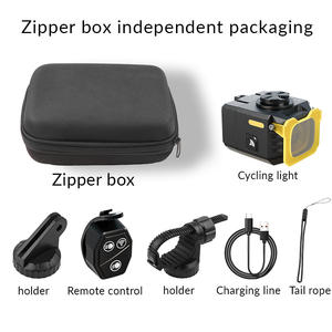 Control remoto inalámbrico impermeable IPX5 Luz de <span class=keywords><strong>bicicleta</strong></span> de elevación 4 velocidades ajustable recargable Luz de <span class=keywords><strong>bicicleta</strong></span> con lámpara antiniebla Cove - Product Image 6