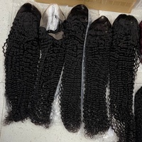 Perruque bouclée indienne naturelle, densité 250, 13x4 13x6, Deep Wave, sans colle, avec dentelle frontale HD complète, en cheveux humains vierges