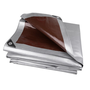 Bâche en plastique PE épaissie, résistante à l'usure, imperméable, toile, pare-<span class=keywords><strong>soleil</strong></span>, tissu rayé, protection solaire, bâche anti-poussière - Product Image 2