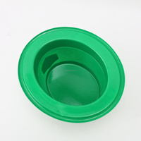 HLC personnalisé Fluorescent Feliz Ano Nuevo plastique Logo personnalisé chapeau haut de forme de Noël couvre-chef avec glands pour bonhomme de neige fête habiller