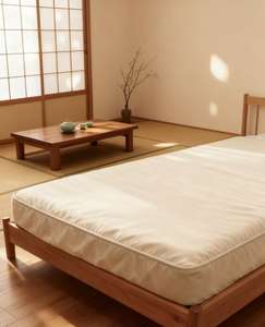 فرشة سرير LASO سداسية الأوجه بتصميم يسمح بالتهوية، عالية المرونة ولا تترهل، قابلة للإزالة والغسل، حصيرة تاتامي يابانية - Product Image 1