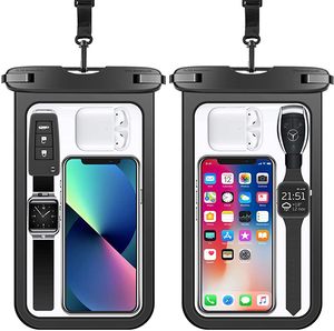 High Quality Outdoor Popular Universal Waterproof Phone Pouch Phone Lanyard Pvc