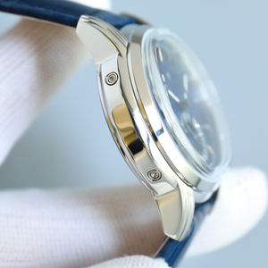 Reloj de Alta Gama Estilo Aristocrático con Bisel de Platino Acanalado, Repetidor de Minutos, Cristal de Zafiro Antideslumbrante, Reloj para Reuniones de Negocios - Product Image 5