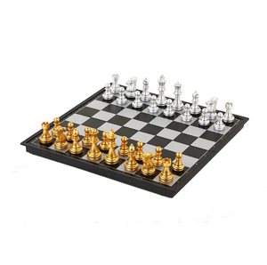 Magnetic Travel <strong>Chess</strong> <strong>Set</strong> with Folding <strong>Chess</strong> Board Educational Toys for Kids and Adults - Product Image 2
