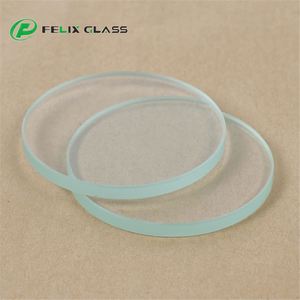 Verre trempé rond transparent personnalisé par le fabricant pour éclairage LED extérieur - Product Image 4