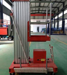 6 - 10 mètres, chargement 100Kg. Mini ascenseurs portables pour hommes. Ascenseur électrique en alliage d'aluminium. Ascenseur à mât unique - Product Image 5