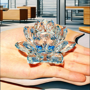 Tetera de Cristal con Figuras Talladas Ecológicas, Adorno Decorativo Feng Shui para Hogar, Oficina o Mesa - Product Image 2