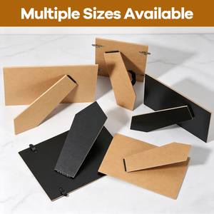 Pannello Posteriore in MDF Personalizzato, Colore Legno Naturale/Nero, Alta Qualità, Durevole, per Cornici e Supporto Quadri - Product Image 4
