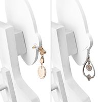 Porträt Körpers chmuck Piercing Display Karte Torso Dummy Holz Schaufenster puppe Schmuckst änder für Schmuck Display