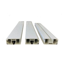 Perfil de extrusión de plástico Hoja de techo transparente de plástico Perfil de PVC UPVC Apartamento Materiales de construcción Apartamento Profil Pvc Ceil