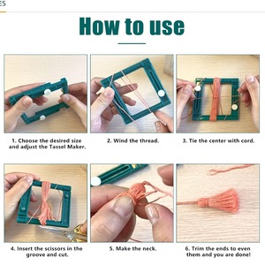 อุปกรณ์ทำพู่ DIY, เครื่องทำพู่, เครื่องมือทำพู่ - Product Image 6