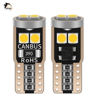 Ampoules LED T10 W5W 12V 3030 SMD, éclairage intérieur de voiture et feux de positionnement 194 168, lampes de signalisation automobile