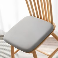 Coussin de siège carré en coton PP pour voiture et bureau, anti-fatigue, pour assise confortable et soutien des fessiers