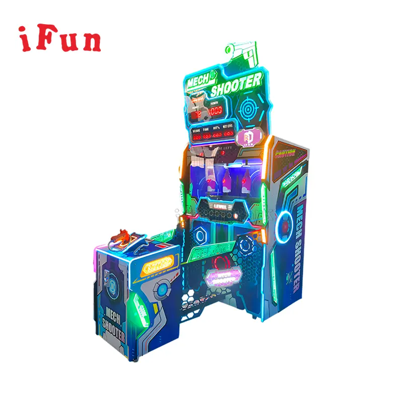 IFUN nuovissima macchina da gioco per tiro con pistola Mech sparatutto a gettoni macchina da gioco Arcade per interni in vendita