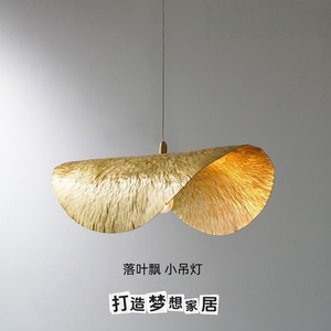 Nordic Pendant <b>Light</b> Lotus Leaf Shape Warm <b>Light</b> Led Home Decor Single Head Chandelier - Product Image 1