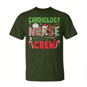 T-shirt de Noël pour infirmière cardiologique, cadeau de Noël pour les infirmières - Product Image 2