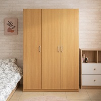Armoire de chambre à coucher minimaliste moderne avec matériaux PB + MDF