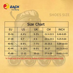 รองเท้าสเก็ตแบบมีล้อ 4 ล้อ สำหรับผู้ใหญ่ ยี่ห้อ EACH Wholesale Roller <span class=keywords><strong>Skates</strong></span> รุ่น Professional <span class=keywords><strong>Inline</strong></span> Roller <span class=keywords><strong>Skates</strong></span> - Product Image 6