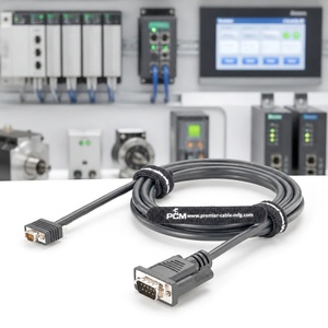 Cavo Micro DB9 a DB9, da <span class=keywords><strong>CMD</strong></span> a D-Sub 9 Circuiti, Connettore Femmina a Maschio Compatibile con Molex 834219036 834219037 835219038 834219286 - Product Image 1
