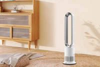 Ventilateur d'air moderne sans pales TP-12, sûr, électrique, numérique, 3-en-1, avec stérilisation plasma, oscillant 102 cm, intelligent, pour l'inauguration de la maison