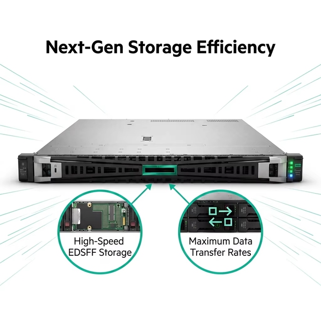 Hot Selling Original Amd Epyc Enterprise Server Hpe Proliant Dl365 Gen11 1u 2p Rack Server