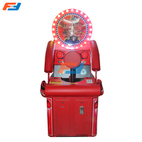 Machine de boxe électronique d'arcade avec accepteur de billets et monnayeur, modèle de luxe pour usage en extérieur, testeur de force de boxe et de basketball, en métal, garantie 1 an