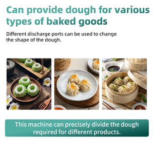 Divisora de Masa Neumática Totalmente Automática, Acero Inoxidable 304, Superficie Antiadherente, 150 kg/h, Masa de 5-300 g, para la Elaboración de <span class=keywords><strong>Pizza</strong></span> y Pan - Product Image 6