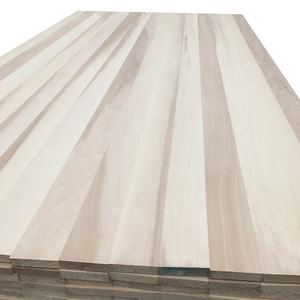 Fornitore di materie prime in legno di pino di paulonia di grado AB 4x8 tavola in legno massello paulownia - Product Image 3