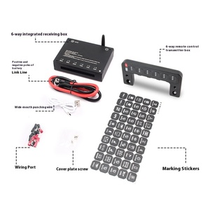 Nouvelle condition voiture LED projecteur pour <span class=keywords><strong>patrouille</strong></span> Y61A interrupteur à 6 voies barre avant milieu filet toit colonne forte lumière projecteur interrupteur - Product Image 1