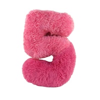 Boneka Plush Isi Dakron Bahan Katun Lembut Bordir Desain Lucu Buatan Produsen Khusus 2025 Nomor untuk Aksesoris