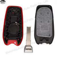 Coque de clé de voiture intelligente à 4 boutons pour Ferrari – Remplacement de coque de clé télécommande – Vente flash