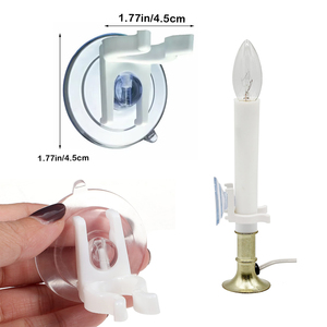 Velas LED con pilas Velas navideñas Ventosa de ventana para - Product Image 4