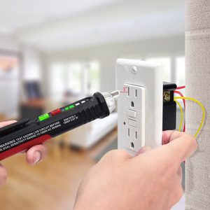 Sản Phẩm Bán Chạy Nhất Bút Thử Điện Áp Màn Hình LCD Kỹ Thuật Số Bút Thử Máy Dò 12-1000V Bút Chì Đo Phạm Vi Rộng - Product Image 5