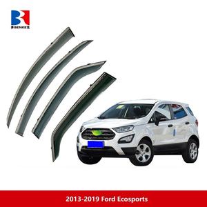 อุปกรณ์ตกแต่งรถยนต์ แผ่นบังลมสำหรับ Ford Ecosport 2013-2019 แผ่นบังลมกันฝนและแสงแดด - Product Image 2