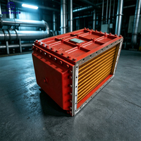 Échangeur de chaleur à tubes en cuivre nickelé pour refroidisseur d'air et intercooler de moteur diesel d'aggregat électrogène