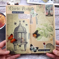 Étiquette d'autocollants de citation vintage pour Scrapbooking Junk Journaling Diy Art Crafts Collage Album Embellissement Autocollant personnalisé