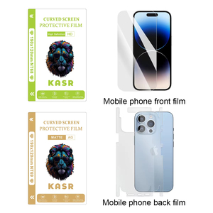 Pellicola Protettiva Universale in Idrogel Nano Liquido per Schermi di Telefoni Cellulari, Protezione Schermo TPU Infrangibile - Product Image 2