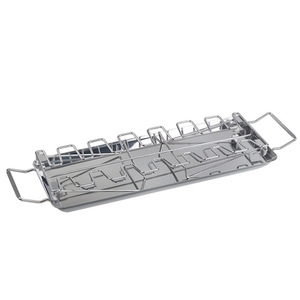 Estante para patas <span class=keywords><strong>de</strong></span> pollo asado, herramientas plegables, soporte <span class=keywords><strong>de</strong></span> <span class=keywords><strong>baquetas</strong></span> <span class=keywords><strong>de</strong></span> pollo <span class=keywords><strong>de</strong></span> Metal, sartenes <span class=keywords><strong>de</strong></span> carbón plateado, pierna <span class=keywords><strong>de</strong></span> Ala - Product Image 4