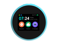 AI Contrôle vocal Smart Kids Réveil Bruit Machine à sons Minuterie Cool Stuff Robot Jouets pour garçons et filles
