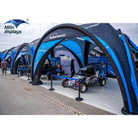 Dôme gonflable personnalisé pour événements, tente publicitaire sportive, gazebo gonflable, dôme d'exposition extérieur, tente araignée modulaire de marque