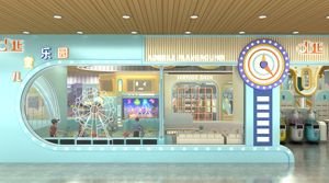 Aire <span class=keywords><strong>de</strong></span> jeux intérieure pour enfants, petit bureau <span class=keywords><strong>de</strong></span> vente, mezzanine, équipement <span class=keywords><strong>d</strong></span>'amusement, combinaison toboggan et installations <span class=keywords><strong>d</strong></span>'escalade - Product Image 2