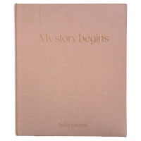 Livre d'histoire personnalisé personnalisé naissance de bébé livre commémoratif quotidien album photo journal intime