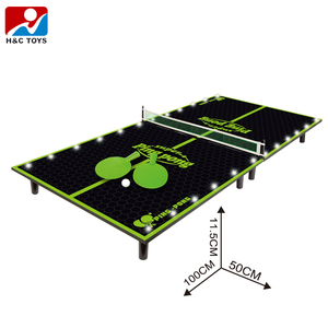 Set <span class=keywords><strong>da</strong></span> <span class=keywords><strong>Ping</strong></span>-<span class=keywords><strong>pong</strong></span> in <span class=keywords><strong>Legno</strong></span> per Bambini - Gioco Sportivo per Intrattenimento Interno/Esterno con Luci, Gioco per 2 Giocatori - Product Image 2